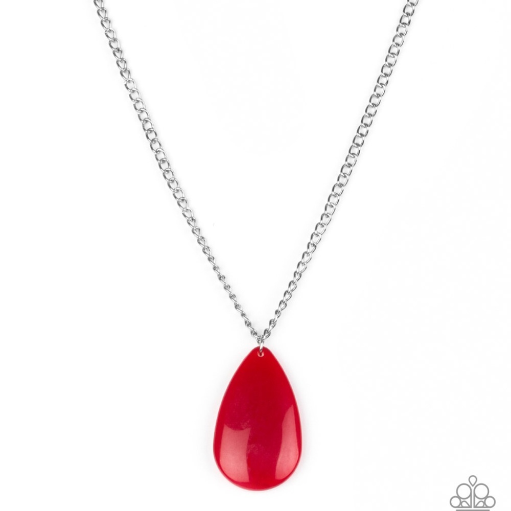 So Pop-YOU-lar - Red Paparazzi Necklace